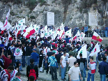 Demonstration against Syrians
